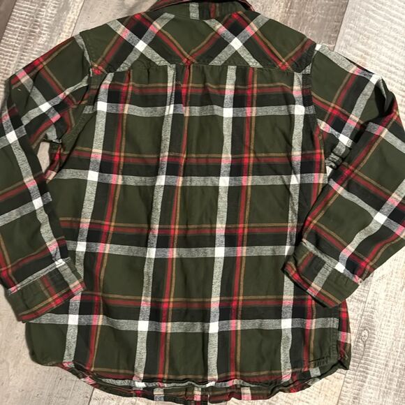 LOT OF‎ 2 FLANNEL SHIRTS- size 14/16 - Picture 3 of 10